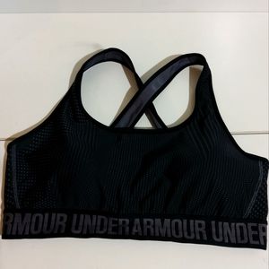 UNDER ARMOR WORKOUT BRA L. Grey